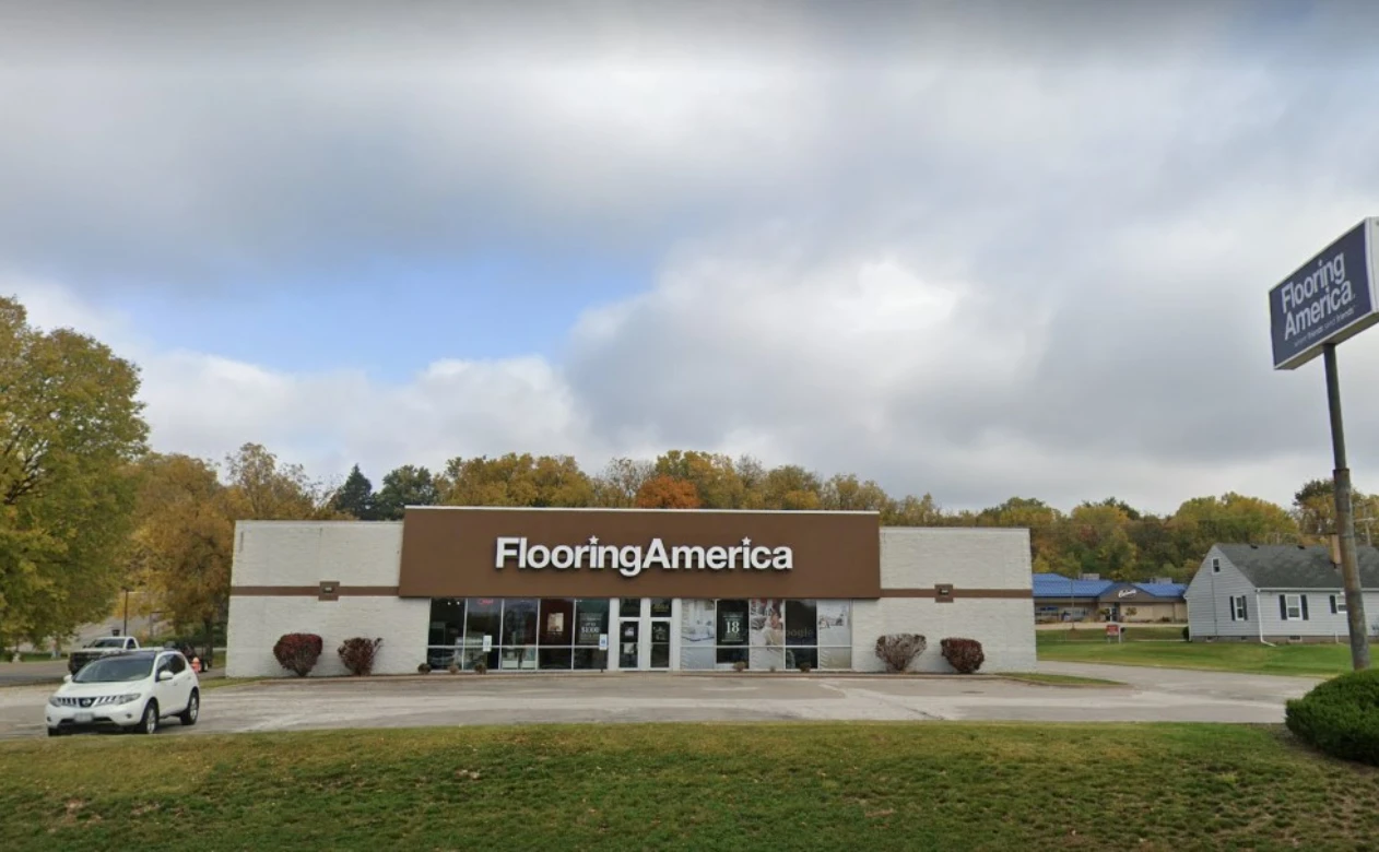 Flooring America in Moline, IL, showroom